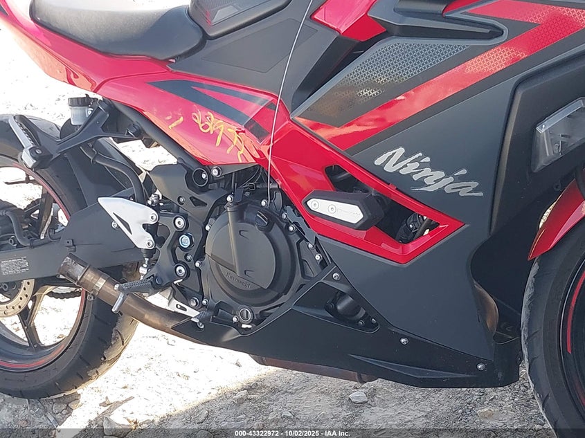 2025 Kawasaki Ex500 A/B VIN: ML5EXGJ1XSDA64279 Lot: 43322972