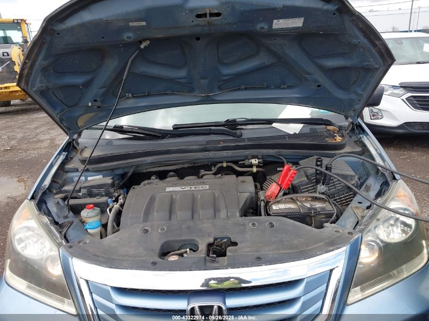 2010 Honda Odyssey Lx VIN: 5FNRL3H20AB089156 Lot: 43322974