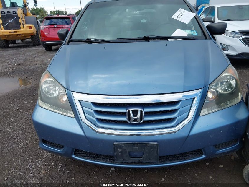 2010 Honda Odyssey Lx VIN: 5FNRL3H20AB089156 Lot: 43322974