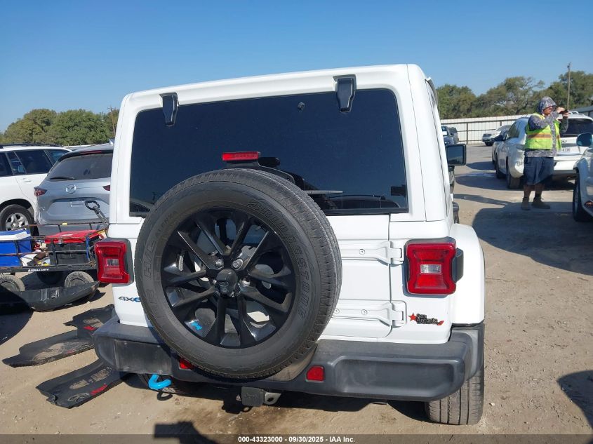 2022 Jeep Wrangler 4Xe Unlimited Sahara 4X4 VIN: 1C4JJXP61NW198211 Lot: 43323000