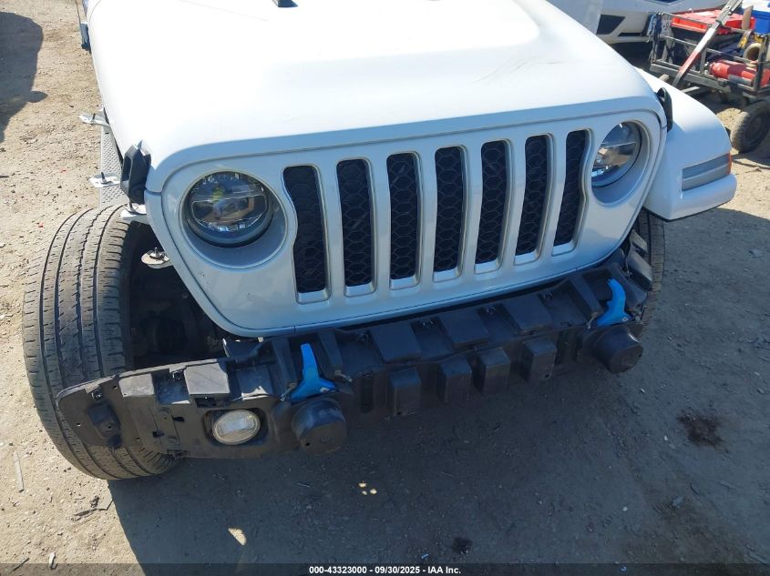 2022 Jeep Wrangler 4Xe Unlimited Sahara 4X4 VIN: 1C4JJXP61NW198211 Lot: 43323000