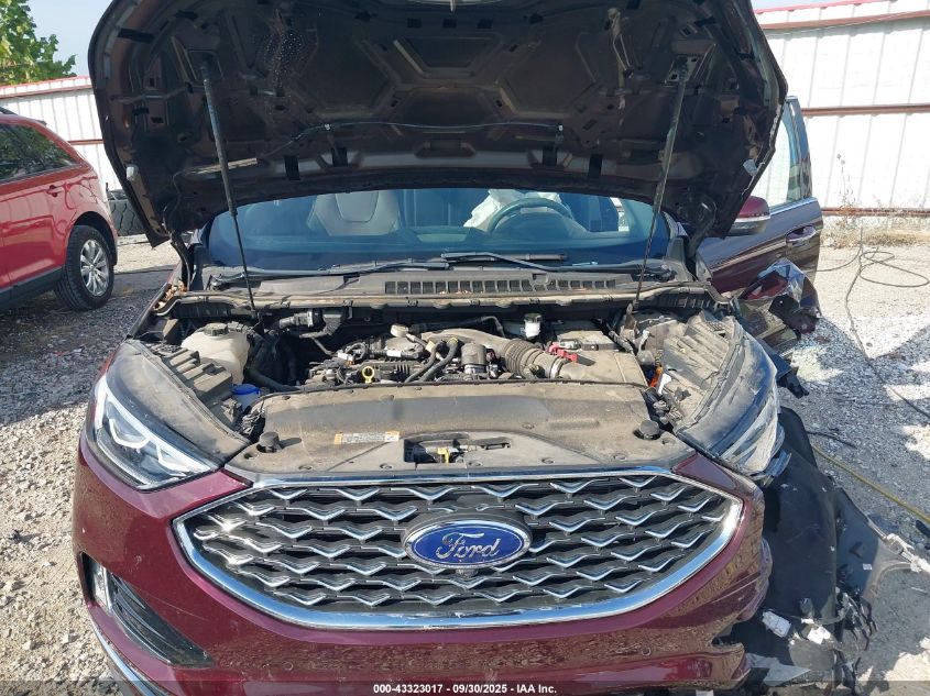 2020 Ford Edge Titanium VIN: 2FMPK4K95LBA47423 Lot: 43323017