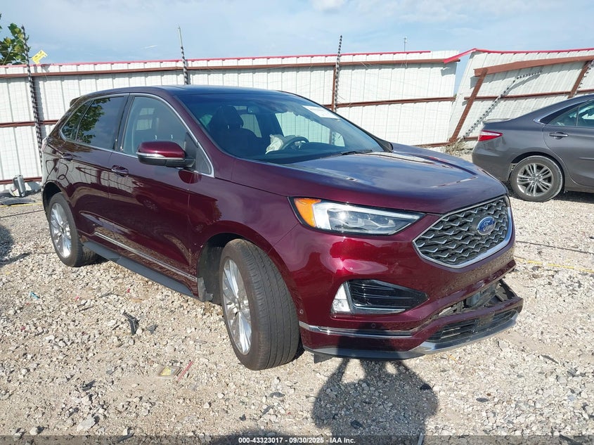 Vin: , lot: 43817682, ford edge titanium 2020 img_1
