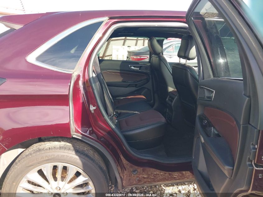 2020 Ford Edge Titanium VIN: 2FMPK4K95LBA47423 Lot: 43323017