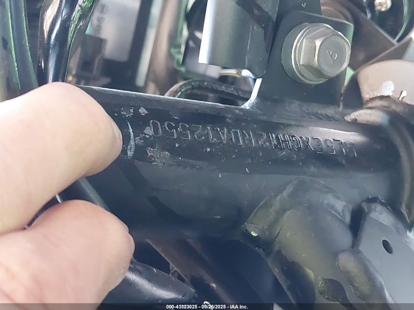 2024 Kawasaki Ex500 H VIN: ML5EXGH12RDA12550 Lot: 43323025