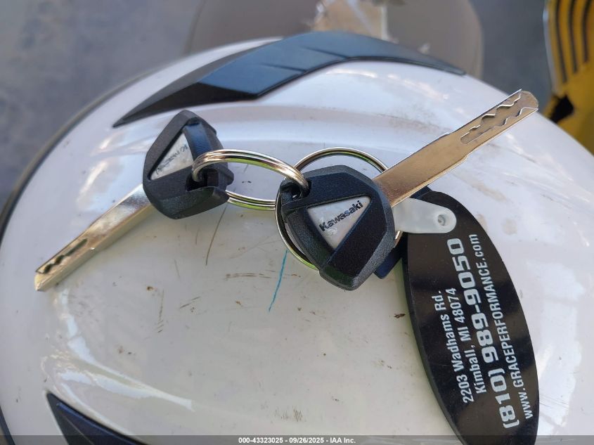 2024 Kawasaki Ex500 H VIN: ML5EXGH12RDA12550 Lot: 43323025