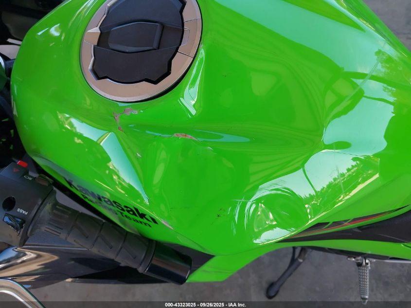 2024 Kawasaki Ex500 H VIN: ML5EXGH12RDA12550 Lot: 43323025