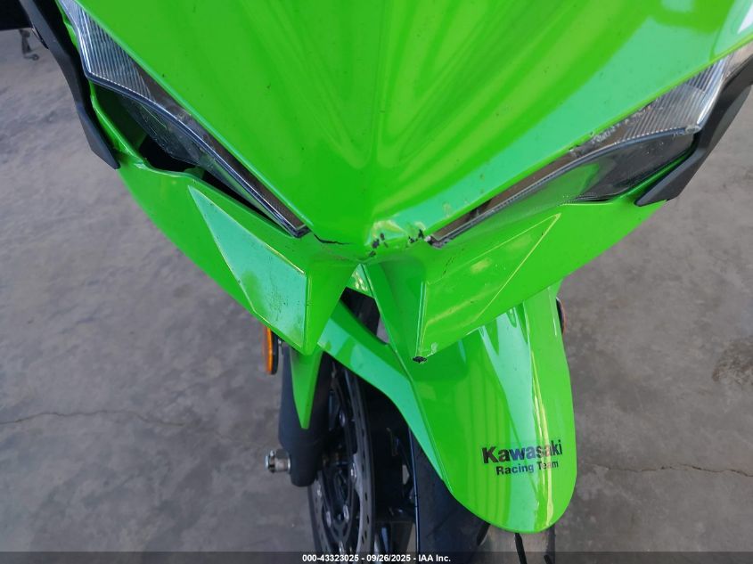 2024 Kawasaki Ex500 H VIN: ML5EXGH12RDA12550 Lot: 43323025