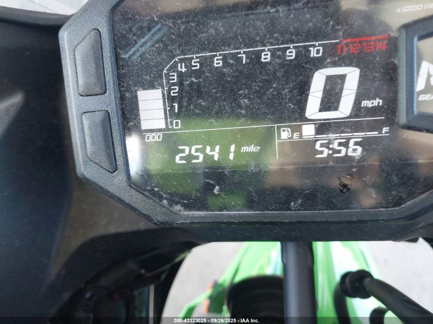 2024 Kawasaki Ex500 H VIN: ML5EXGH12RDA12550 Lot: 43323025