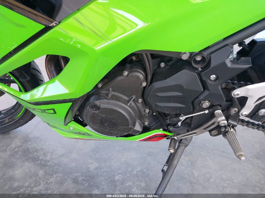 2024 Kawasaki Ex500 H VIN: ML5EXGH12RDA12550 Lot: 43323025