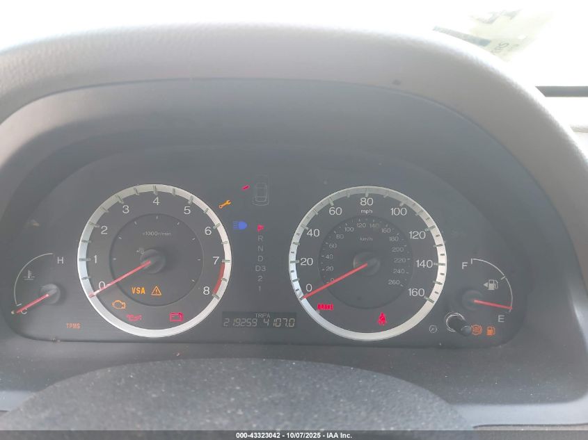 2008 Honda Accord 2.4 Ex VIN: 1HGCP267X8A033393 Lot: 43323042