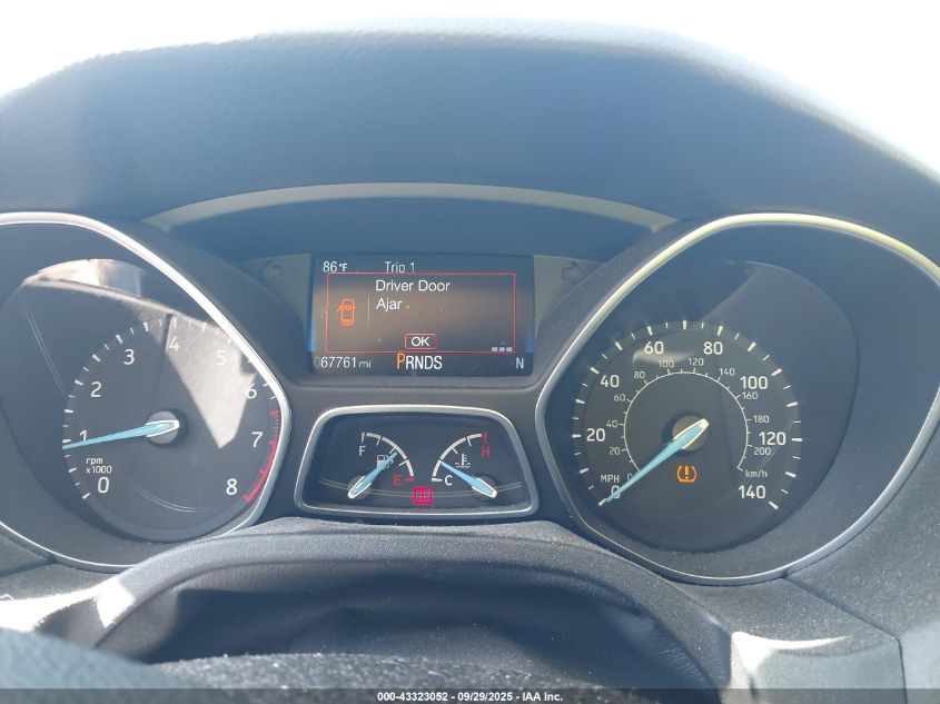 2018 Ford Focus Sel VIN: 1FADP3M2XJL216051 Lot: 43323052