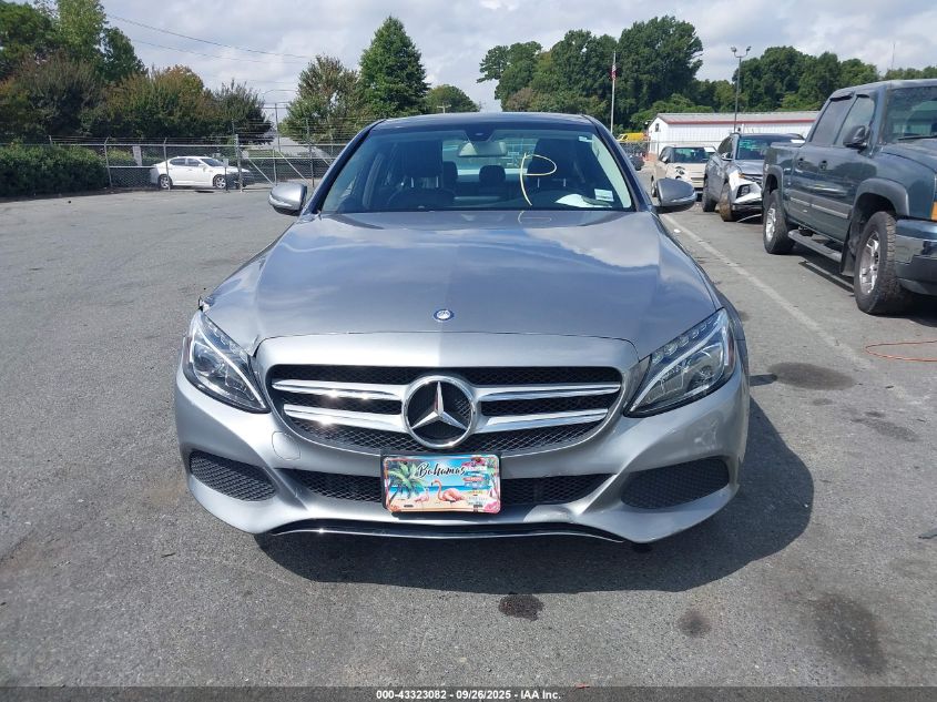 2015 Mercedes-Benz C 300 4Matic VIN: 55SWF4KBXFU028220 Lot: 43323082