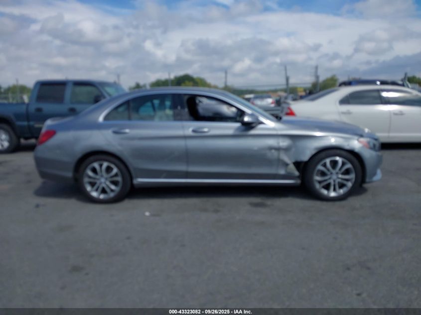 2015 Mercedes-Benz C 300 4Matic VIN: 55SWF4KBXFU028220 Lot: 43323082