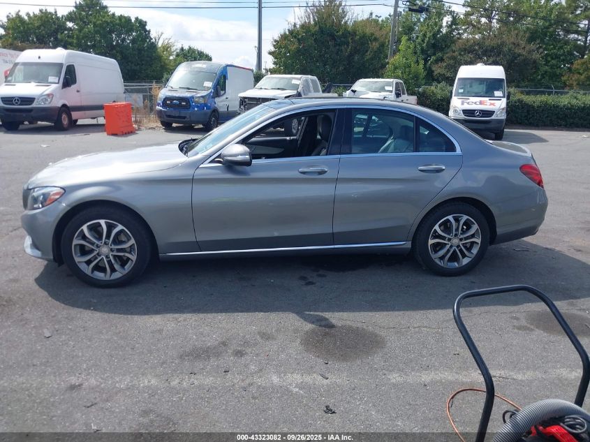2015 Mercedes-Benz C 300 4Matic VIN: 55SWF4KBXFU028220 Lot: 43323082