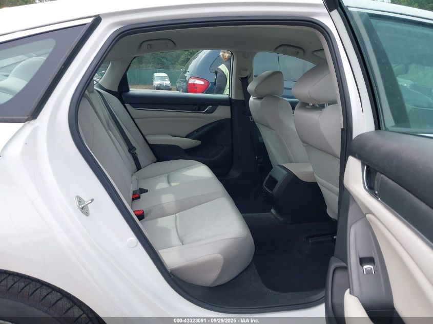 2020 Honda Accord Lx VIN: 1HGCV1F14LA031191 Lot: 43323091