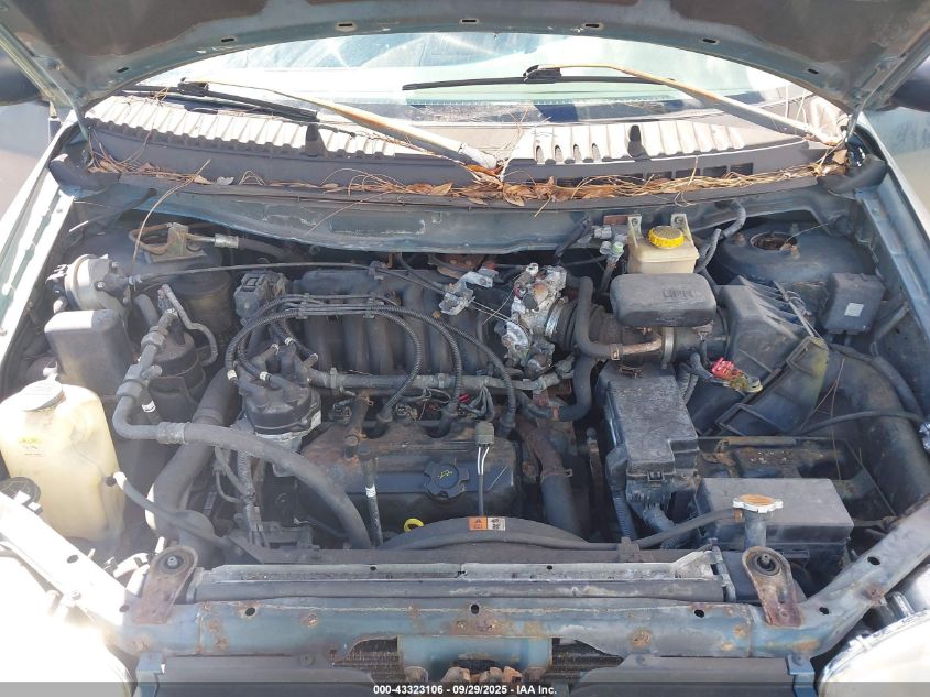 2001 Mercury Villager VIN: 4M2ZV11T21DJ07904 Lot: 43323106