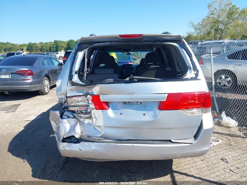 2010 Honda Odyssey Ex VIN: 5FNRL3H52AB013223 Lot: 43323121