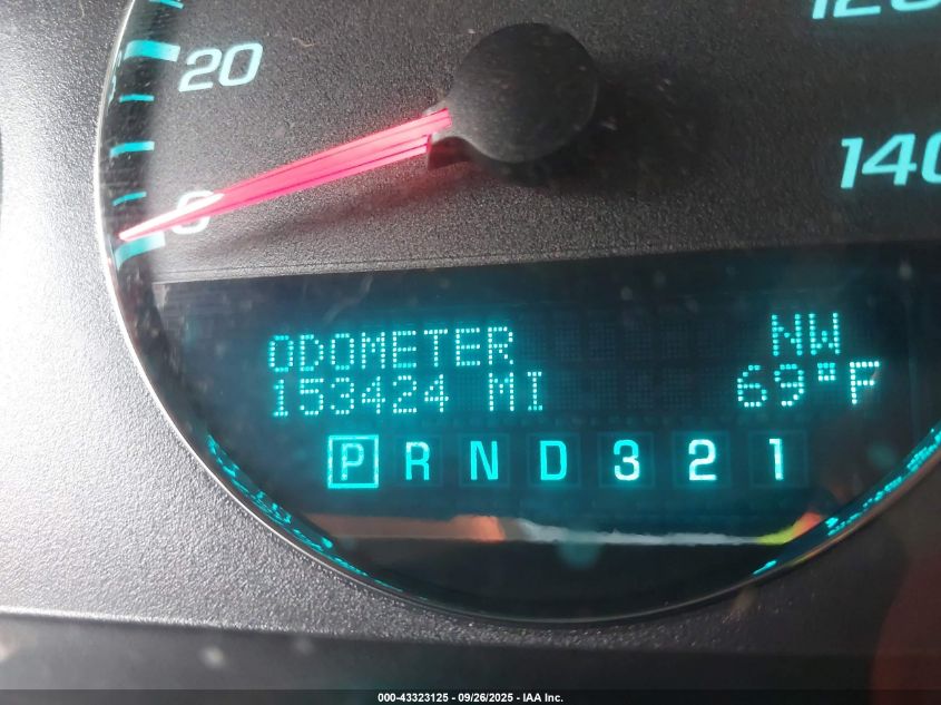 2011 Chevrolet Impala Lt VIN: 2G1WG5EK0B1323249 Lot: 43323125