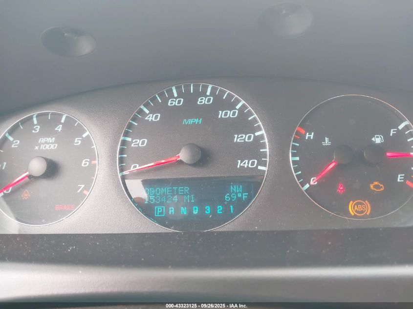 2011 Chevrolet Impala Lt VIN: 2G1WG5EK0B1323249 Lot: 43323125