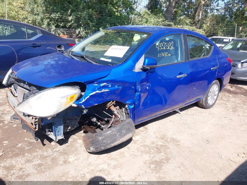 2012 Nissan Versa 1.6 Sv VIN: 3N1CN7AP3CL805407 Lot: 43323132