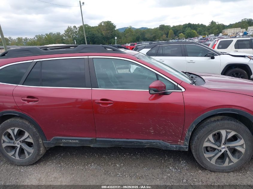2020 Subaru Outback Limited VIN: 4S4BTANC0L3212338 Lot: 43323131