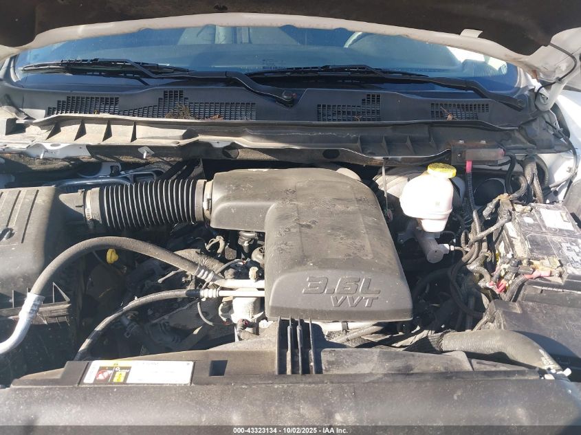 2022 Ram 1500 Classic Tradesman 4X4 5'7 Box VIN: 1C6RR7KGXNS224329 Lot: 43323134