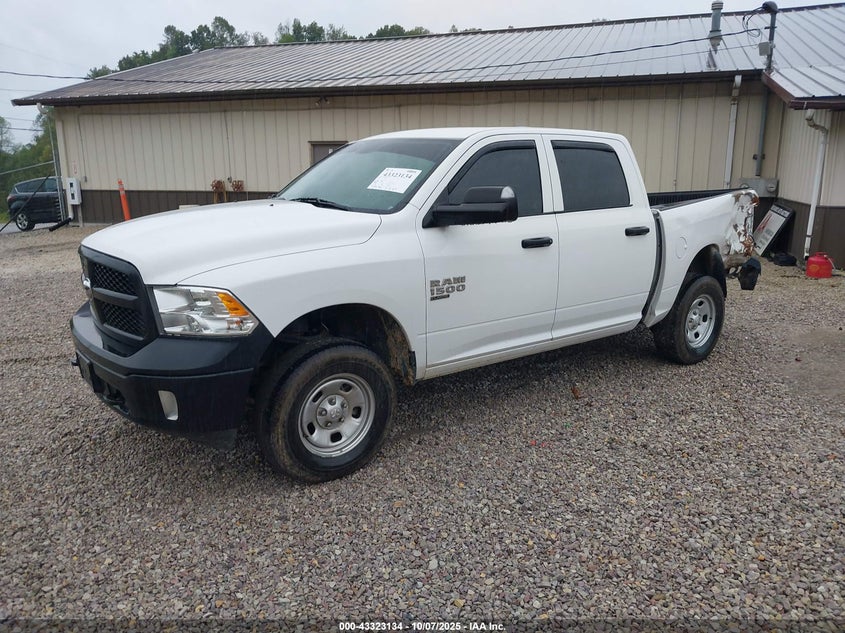 Vin: 1c6rr7kgxns224329, lot: 43817799, ram 1500 classic tradesman  4x4 5'7 box 20222