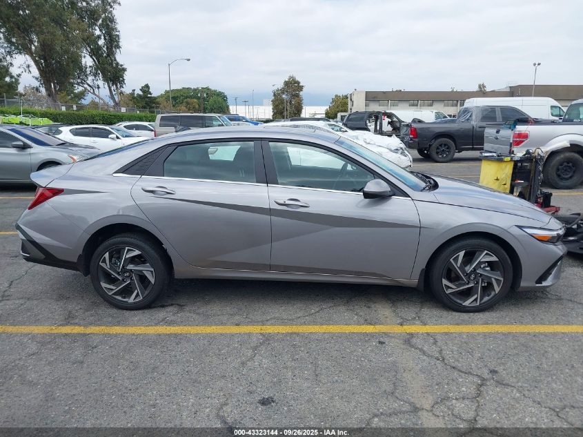 2025 Hyundai Elantra Sel Convenience VIN: KMHLS4DG8SU002964 Lot: 43323144