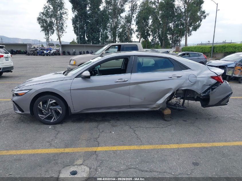 2025 Hyundai Elantra Sel Convenience VIN: KMHLS4DG8SU002964 Lot: 43323144