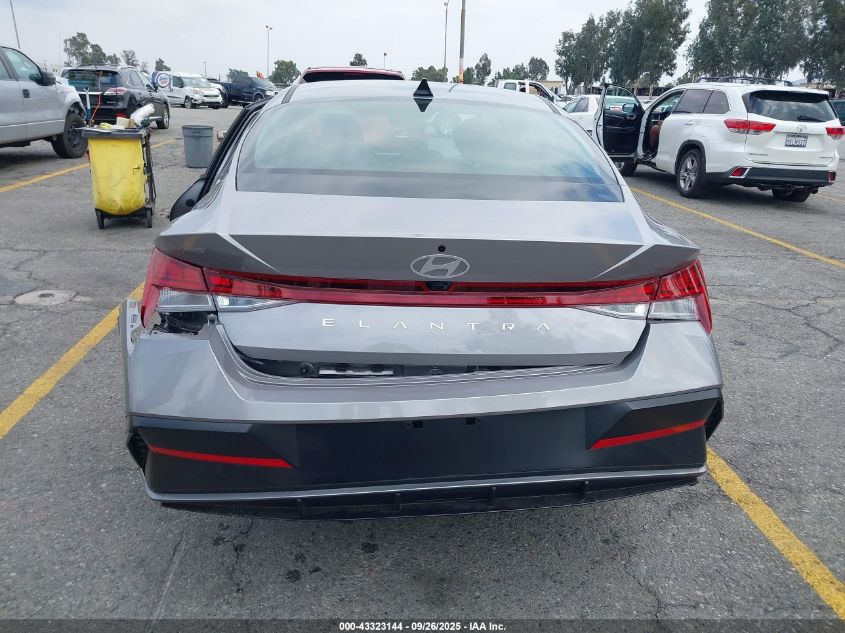 2025 Hyundai Elantra Sel Convenience VIN: KMHLS4DG8SU002964 Lot: 43323144