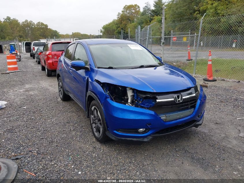 2018 Honda Hr-V Ex VIN: 3CZRU6H53JM728600 Lot: 43323165