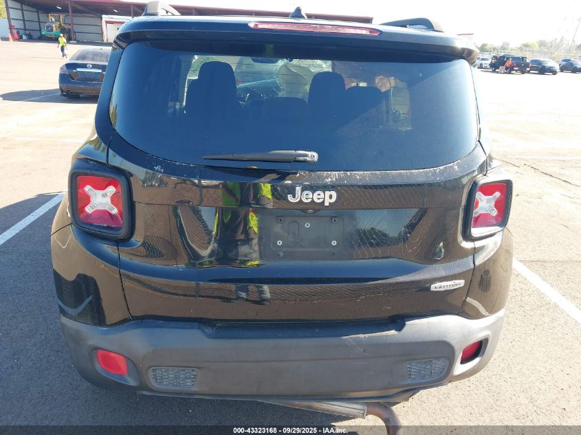 2016 Jeep Renegade Latitude VIN: ZACCJABTXGPE36205 Lot: 43323168