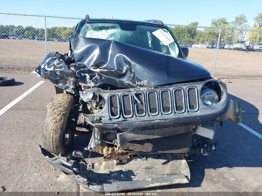 2016 Jeep Renegade Latitude VIN: ZACCJABTXGPE36205 Lot: 43323168