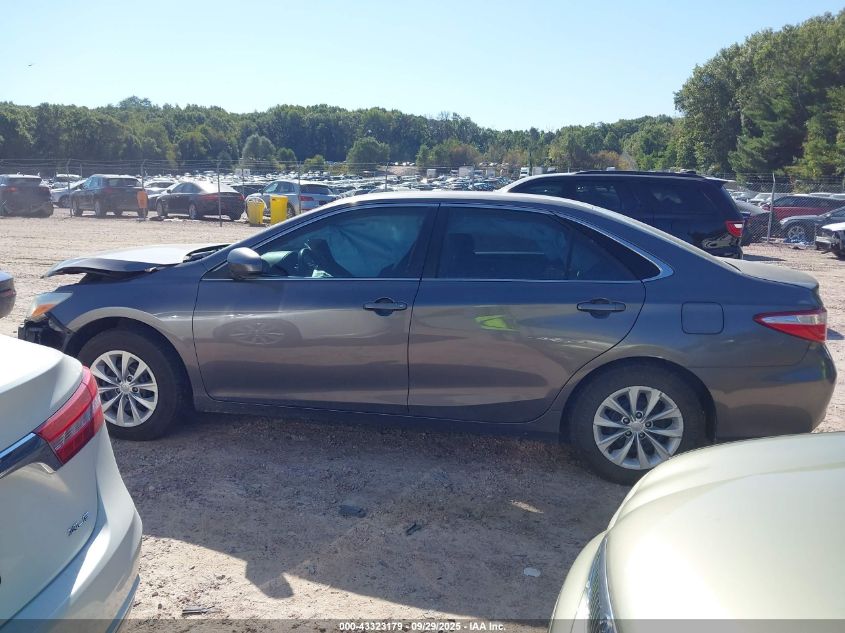 2016 Toyota Camry Le VIN: 4T4BF1FK4GR563661 Lot: 43323179