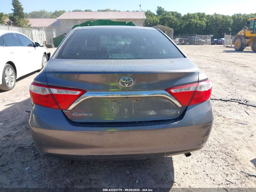 2016 Toyota Camry Le VIN: 4T4BF1FK4GR563661 Lot: 43323179