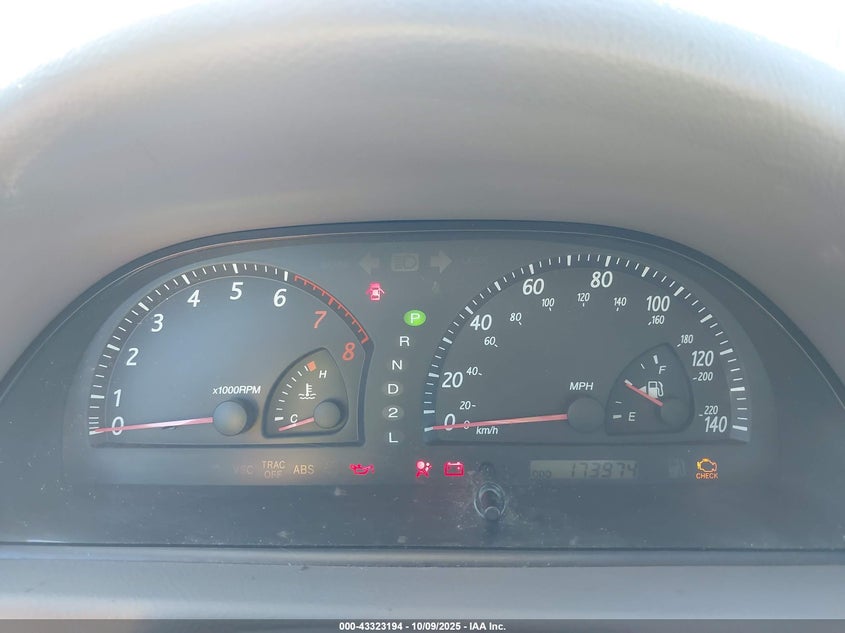 2002 Toyota Camry Le VIN: 4T1BE32K12U051024 Lot: 43323194