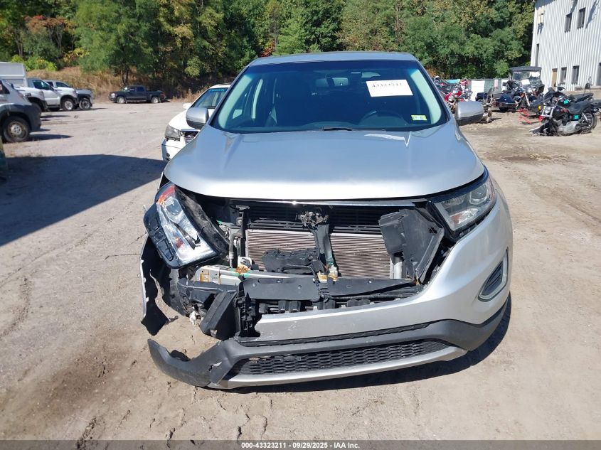 2015 Ford Edge Sel VIN: 2FMTK4J83FBB16766 Lot: 43323211
