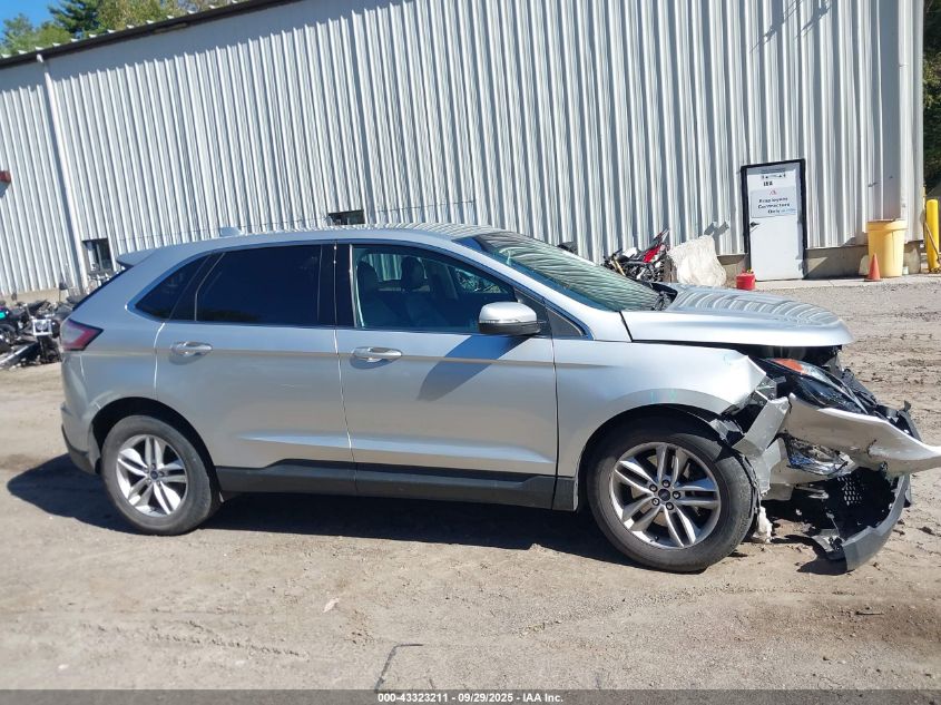 2015 Ford Edge Sel VIN: 2FMTK4J83FBB16766 Lot: 43323211