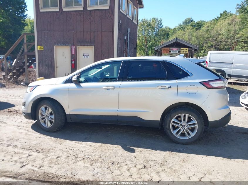 2015 Ford Edge Sel VIN: 2FMTK4J83FBB16766 Lot: 43323211