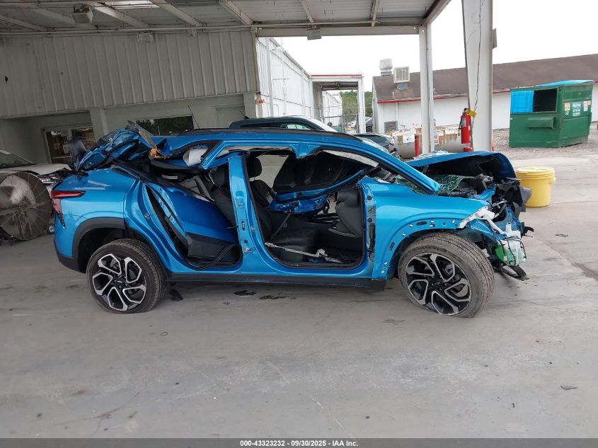 2025 Chevrolet Trax Fwd 2Rs VIN: KL77LJEPXSC299478 Lot: 43323232