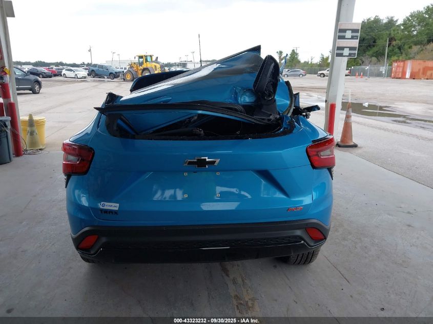 2025 Chevrolet Trax Fwd 2Rs VIN: KL77LJEPXSC299478 Lot: 43323232