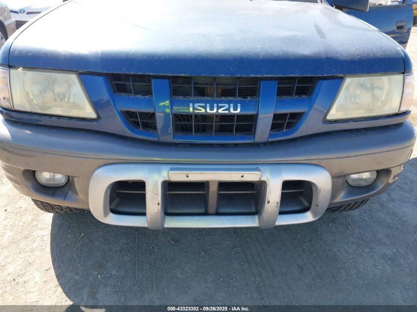 2004 Isuzu Rodeo S 3.5L V6 VIN: 4S2CK58Y844304114 Lot: 43323302