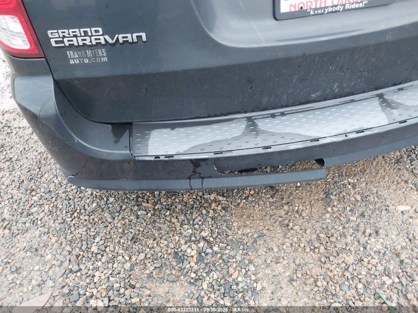 2011 Dodge Grand Caravan Crew VIN: 2D4RN5DG1BR706998 Lot: 43323311