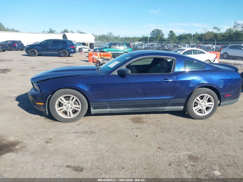 2012 Ford Mustang V6 VIN: 1ZVBP8AM0C5241856 Lot: 43323317