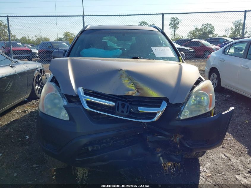 2002 Honda Cr-V Ex VIN: JHLRD78852C063937 Lot: 43323330