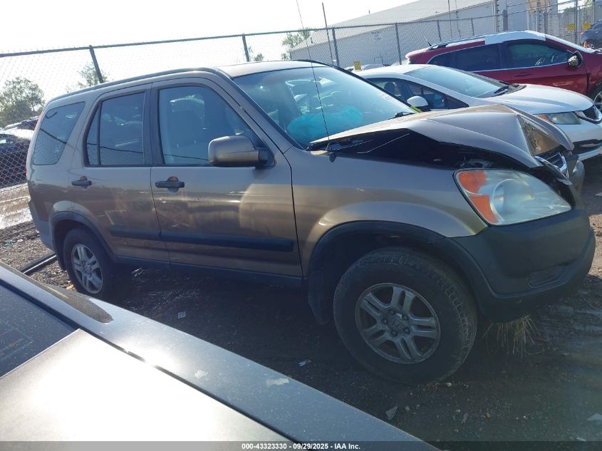 2002 Honda Cr-V Ex VIN: JHLRD78852C063937 Lot: 43323330