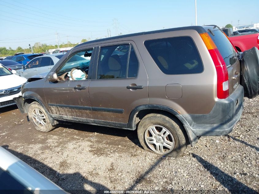 2002 Honda Cr-V Ex VIN: JHLRD78852C063937 Lot: 43323330