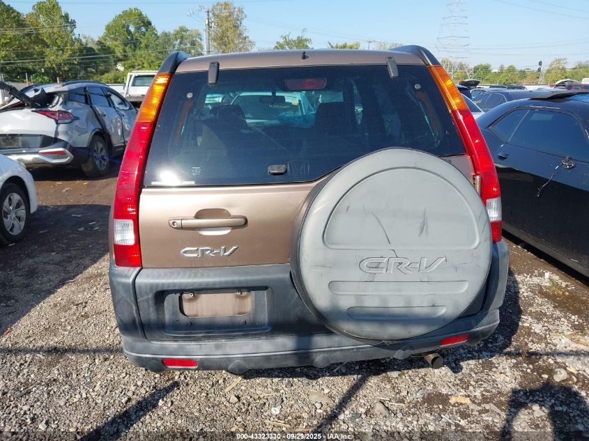 2002 Honda Cr-V Ex VIN: JHLRD78852C063937 Lot: 43323330