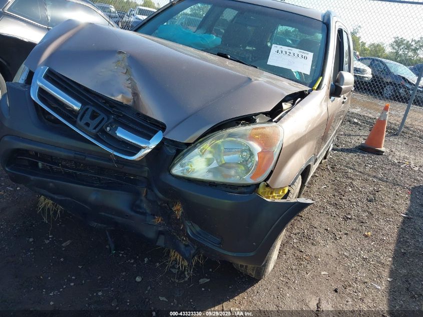 2002 Honda Cr-V Ex VIN: JHLRD78852C063937 Lot: 43323330